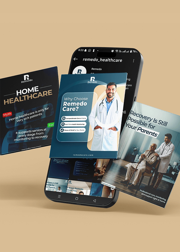 A paid social campaign creative