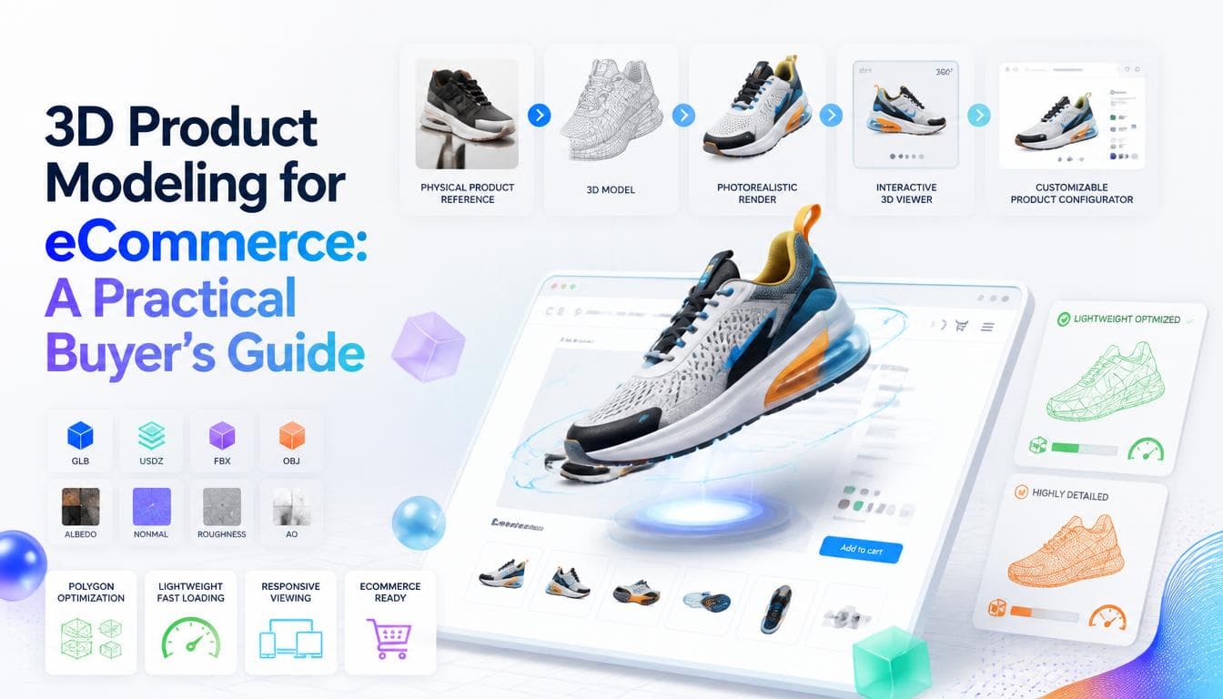3D Product Modeling for eCommerce: A Practical Buyer's Guide