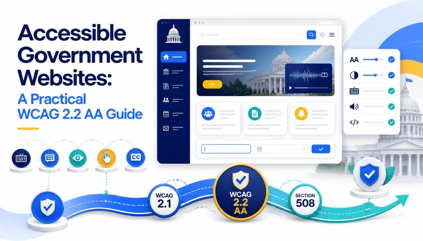 Accessible Government Websites: A Practical WCAG 2.2 AA Guide