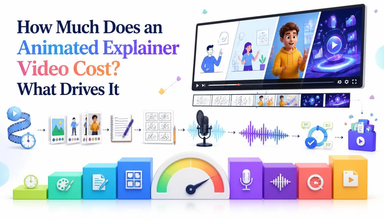 How Much Does an Animated Explainer Video Cost? What Drives It