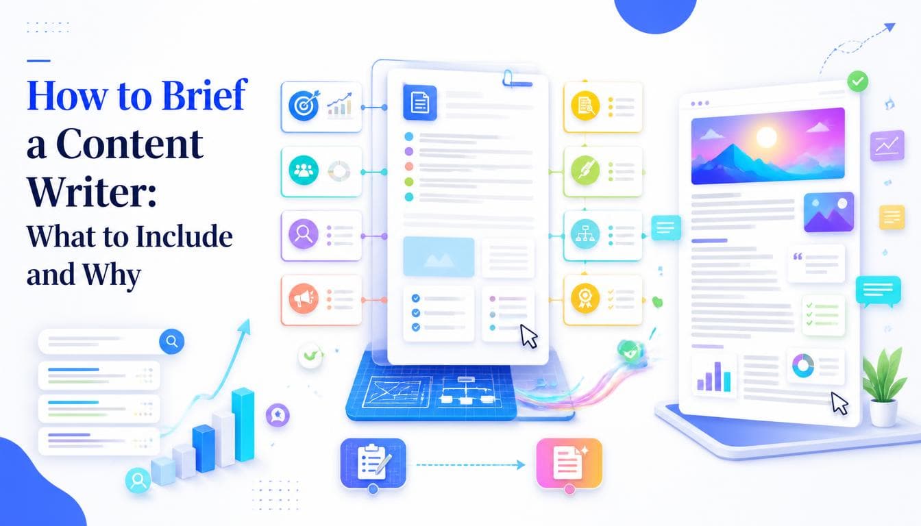 How to Brief a Content Writer: What to Include and Why